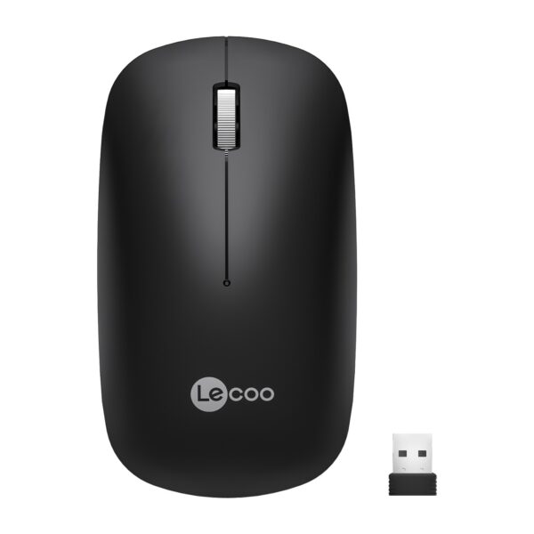 Lecoo WS214 1200 DPI 4 Tuşlu Kablosuz Mouse Siyah